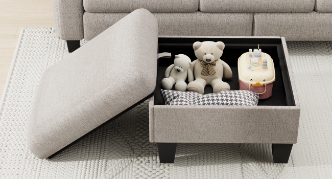 3 Seat L Shaped Couches