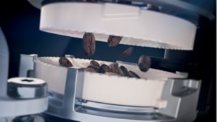 Mindestens 20.000&nbsp;Tassen dank des langlebigen Keramikmahlwerks