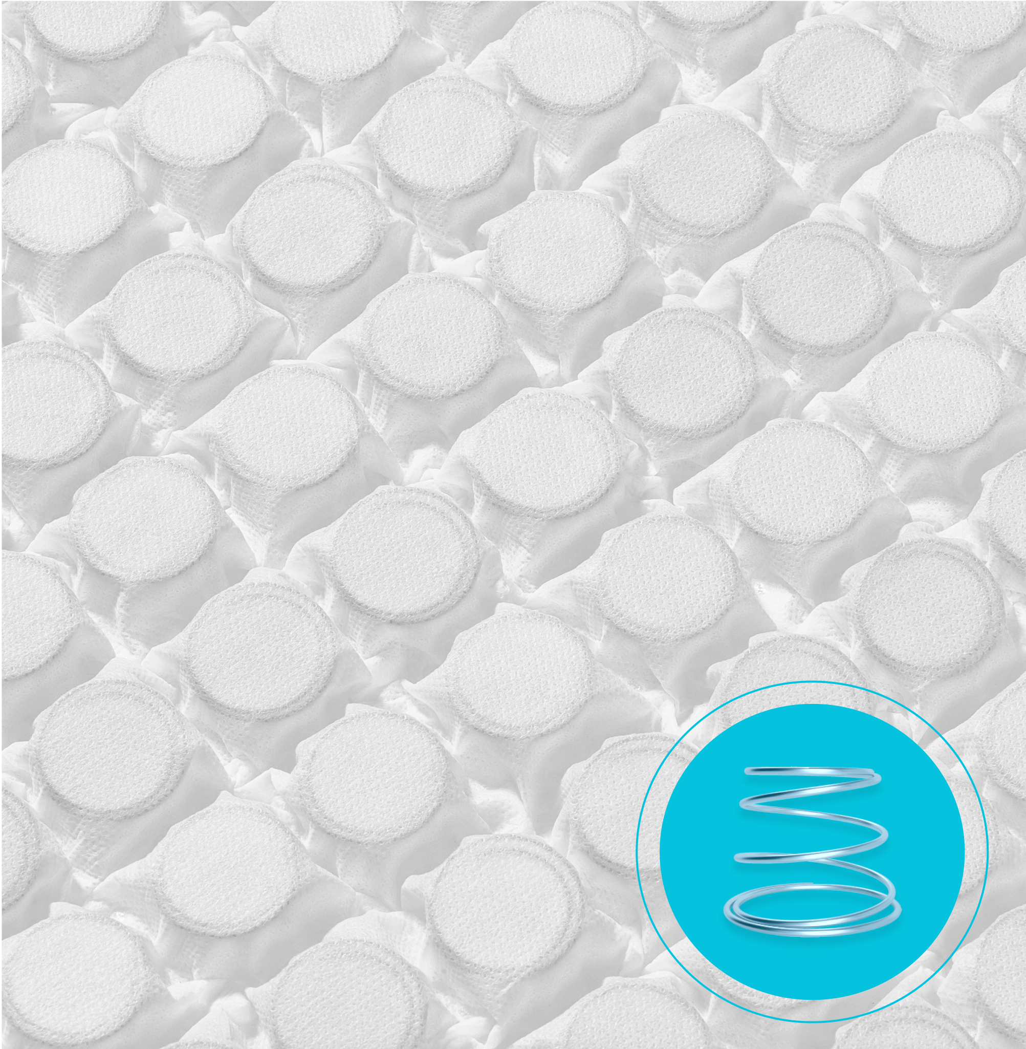 Cot bed mattress springs