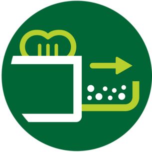 Removable crumb tray for easy cleaning